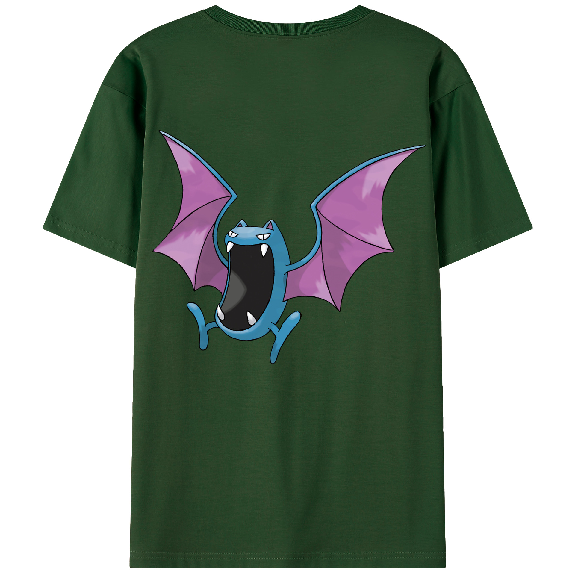 （画像用） ポケットモンスター Pokémon 綿100％半袖Tシャツ（背面プリント）